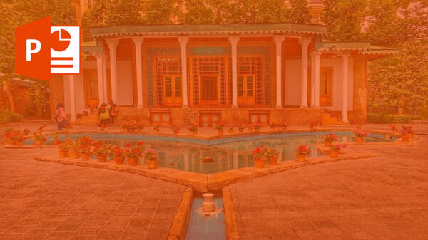 دانلود پاورپوینت درمورد باغ موزه هنر ایرانی