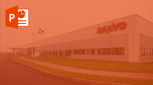 تاریخچه شرکت سانیو
