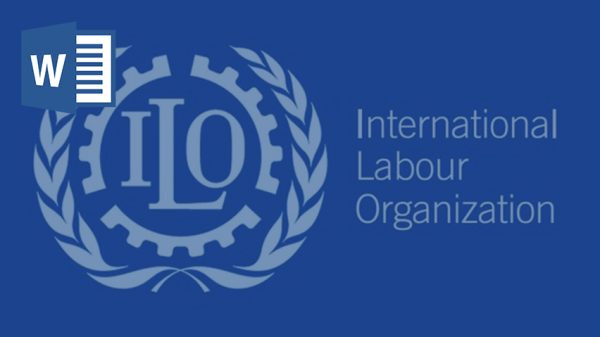 خرید و دانلود تحقیق آشنایی با سازمان بین‌المللی کار (ILO)